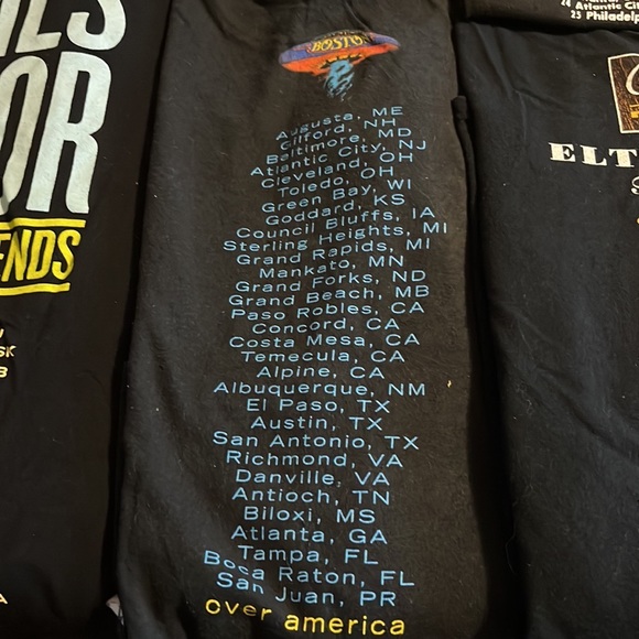 Rock Concert Tee Shirt from The BOSTON Over America Tour, 2003 - Picture 2 of 3
